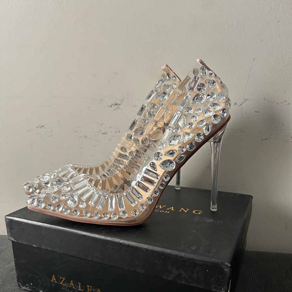 Azalea Wang Bonnie Glass Pump